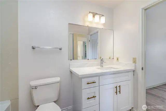 Brand new bathroom cabinet and sink
