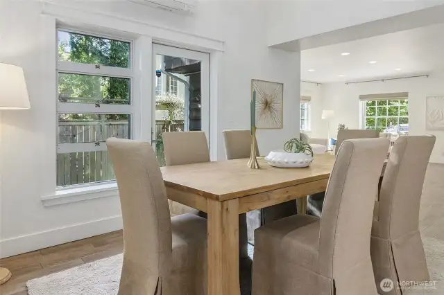 Large dining room