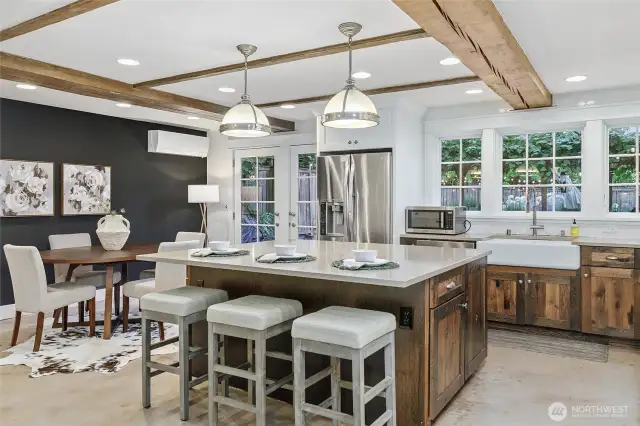 Huge kitchen island