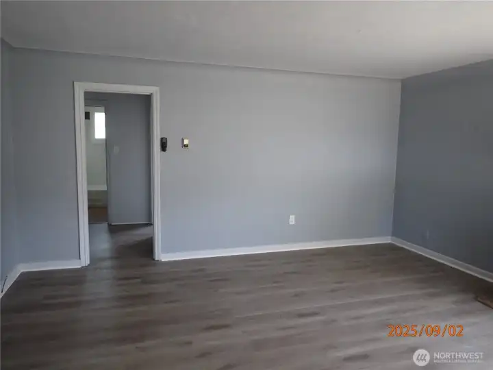 Front Living room to hallway