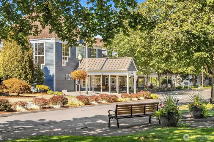 The Town Hall is great for meeting and classroom spaces.