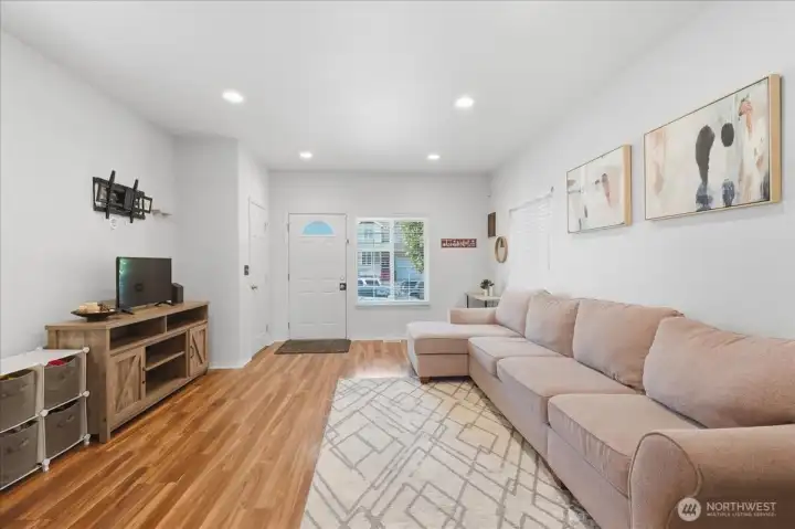 Living room with space to spread out.