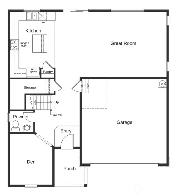 Floorplan Level 1