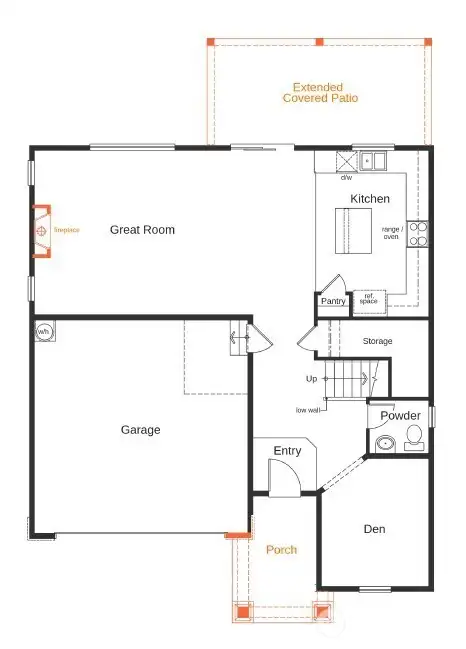 Floorplan Level 1