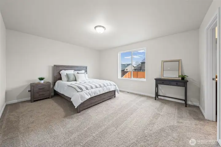 Primary bedroom with en suite