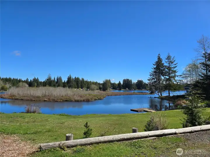 Lake down the hill