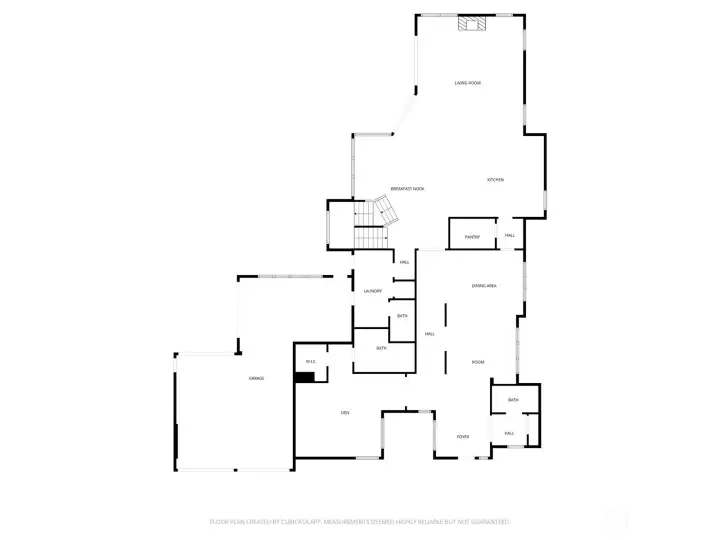 Main Level Floor Plan
