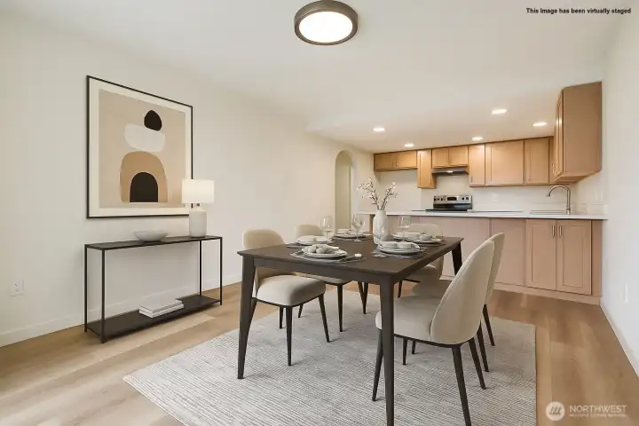 Kitchen Unit #B staged