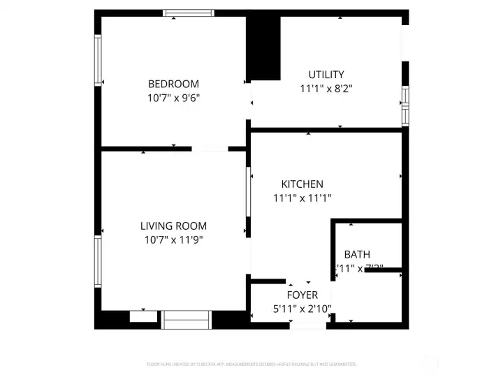 Downstairs 1 Bedroom