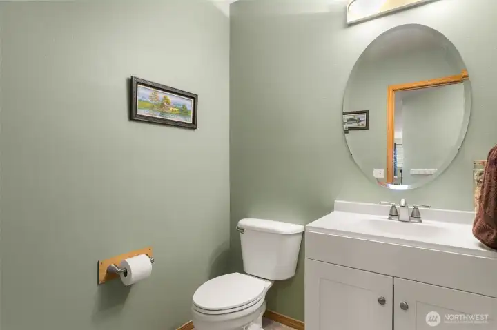 Powder bathroom