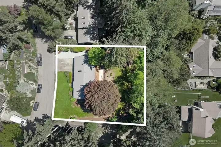Property sits on 1.5 parcels