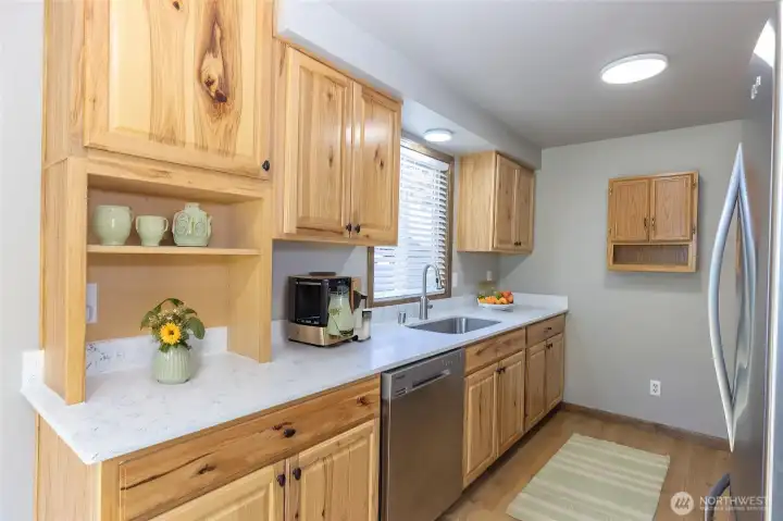 Kitchen virtually staged