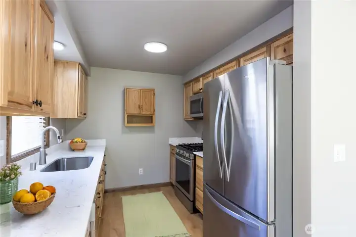 Kitchen virtually staged