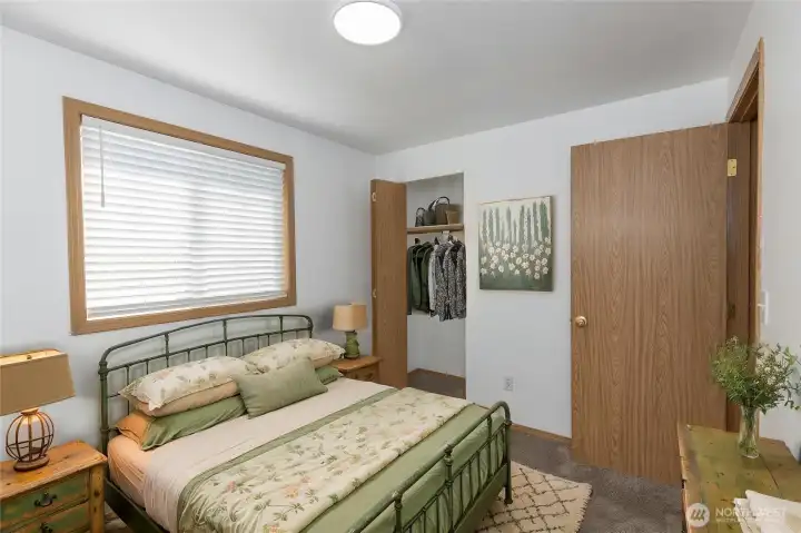 Bedroom 2 virtually staged