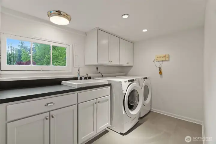 Lower level Laundry