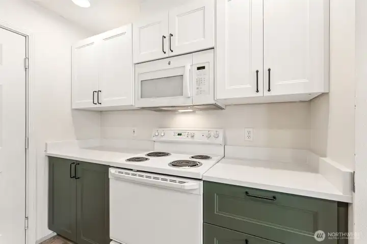 all appliances stay.