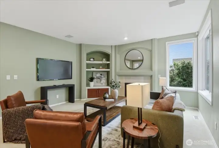 This is the family room. This is the family room.