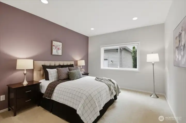 The main floor bedroom is perfect for guests, home office or multi-generationa living. The main floor bedroom is perfect for guests, home office or multi-generationa living.