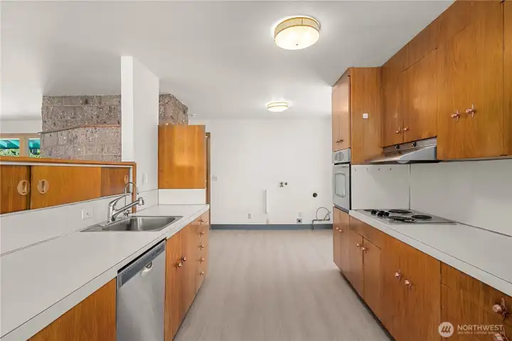 Main floor kitchen.