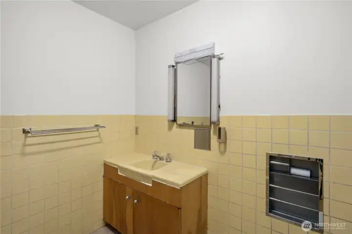 Guest bathroom - main floor.