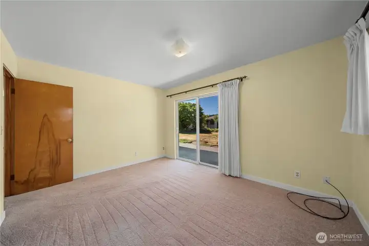 Guest bedroom - lower level.