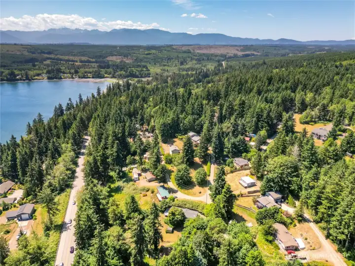 Enjoy the best of the Olympic Peninsula, with nearby shoreline access, towering evergreens, and breathtaking mountain views that showcase the natural beauty surrounding the neighborhood.