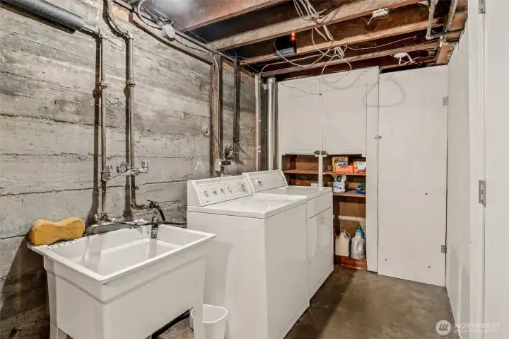 Shared Laundry, access from inside each unit