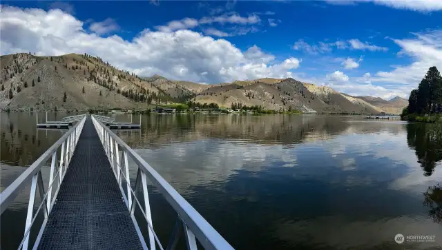 Community Dock with Designated boat slip