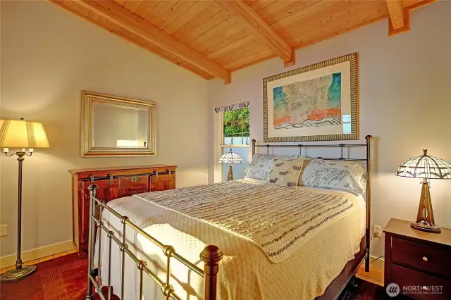 Bedroom 2 is Large and Vaulted~