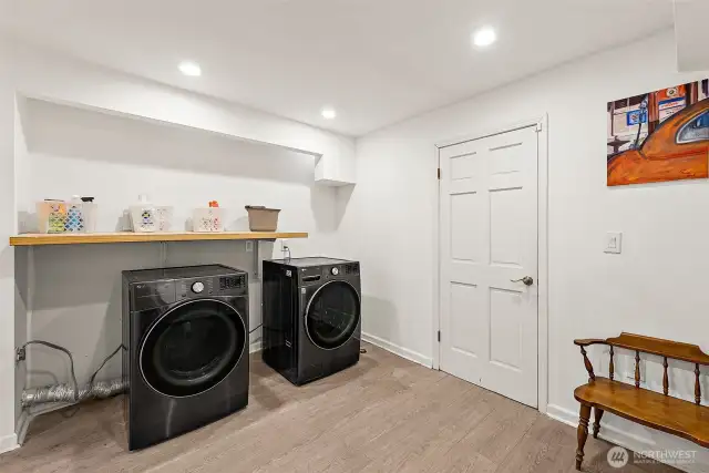 utility area downstairs
