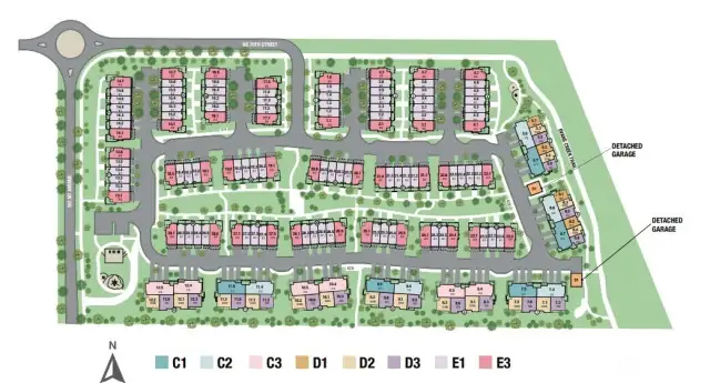 WOODSIDE COMMUNITY SITEMAP