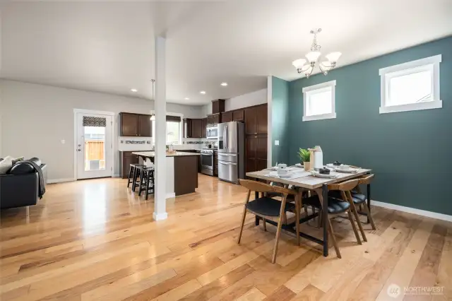 Dining room off great room