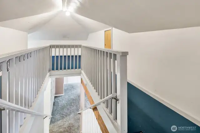 Stairs to upper floor