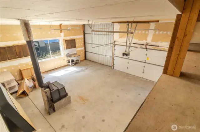 Shop has room for RV and Tons of Storage