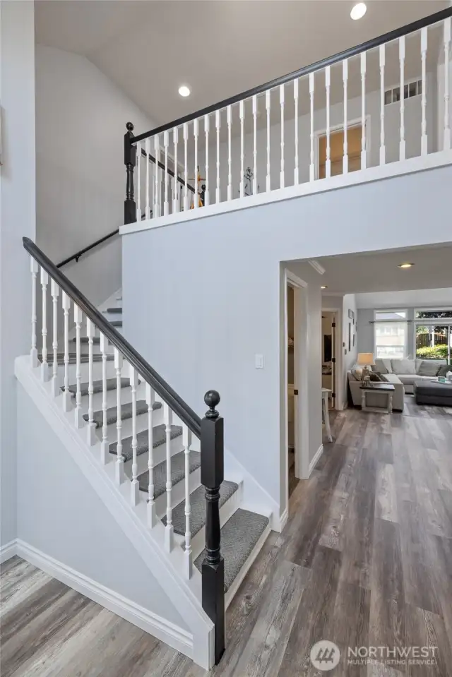 Grand entrance allows for multi-flow access.