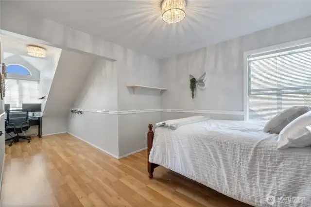 Bedroom#3 provides multi-function spaces.