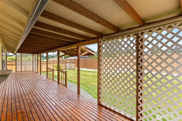 Covered Deck
