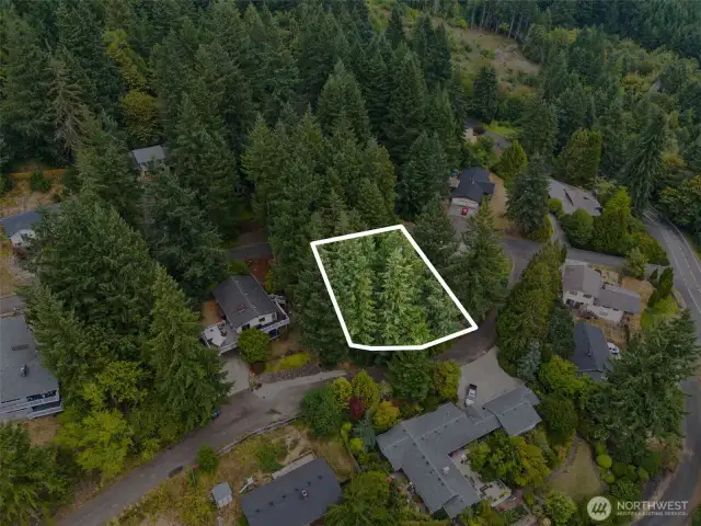 Aerial of property
