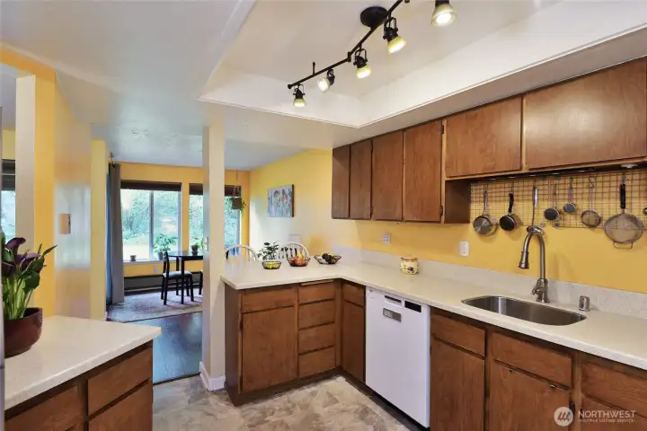 Tons of counter space