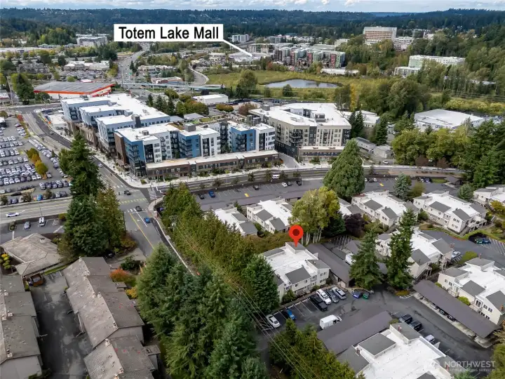 Minutes from Totem Lake Mall