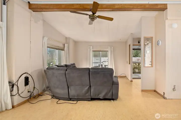 Second living area located off the Front  entry