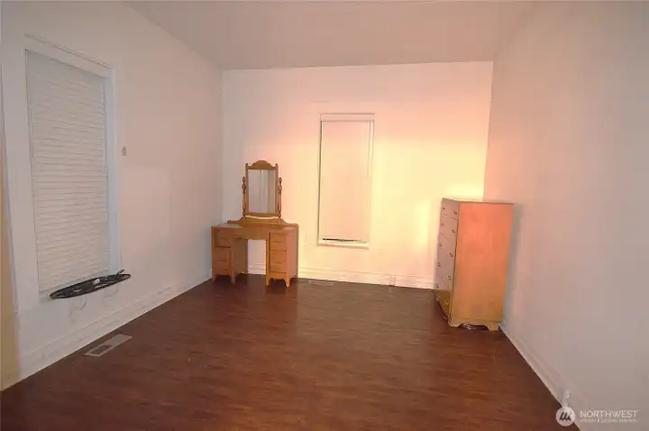 Main bedroom on the first floor...