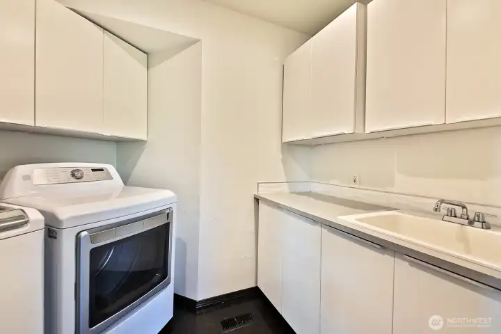 Laundry Room with utililty sink. Laundry Room with utililty sink.