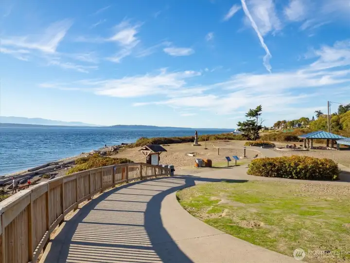 A public beach for everyone to enjoy