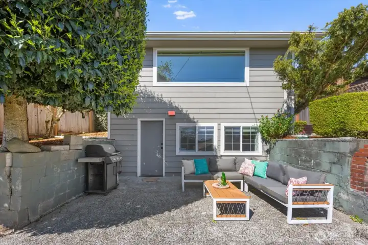 Back patio
