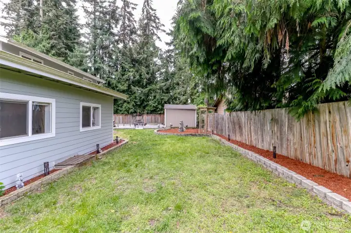 This lot feels very private with only two immediate neighbors. This lot feels very private with only two immediate neighbors.