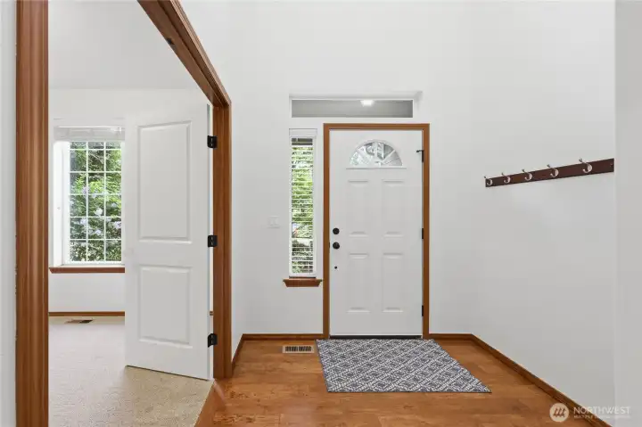 The view of the foyer.