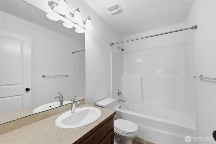 The 2nd full bathroom.