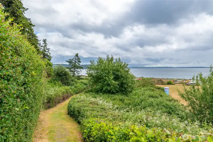 The trail to your community shared beach. The trail to your community shared beach.