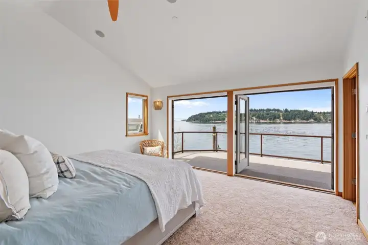 Primary Suite with Private Deck  (Floor 3)  15 Salmon Beach  Tacoma, WA 98407
